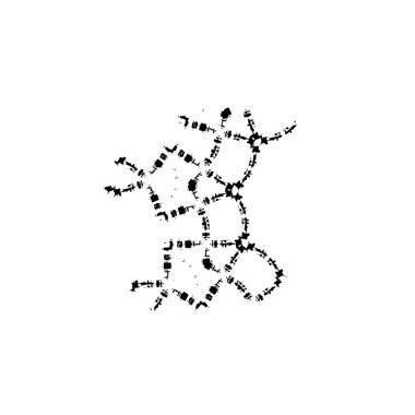 Soyut tek renkli arkaplan. Siyah ve beyaz vektör çizimi