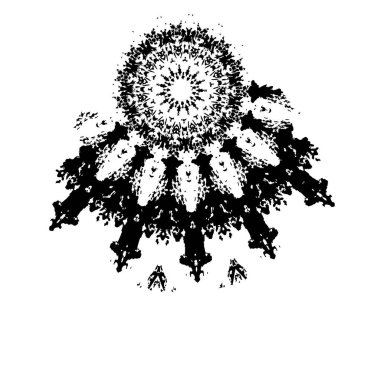 Soyut tek renkli arkaplan. Siyah ve beyaz vektör çizimi