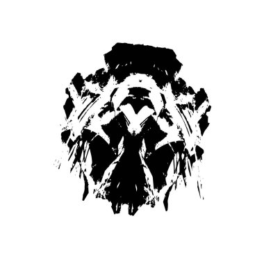 Soyut tek renkli arkaplan. Siyah ve beyaz vektör çizimi