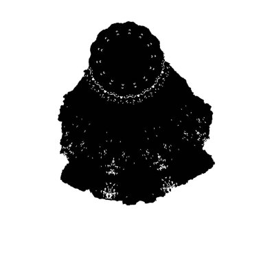 Soyut tek renkli arkaplan. Siyah ve beyaz vektör çizimi