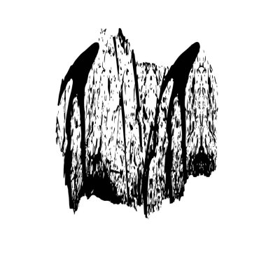 Soyut tek renkli arkaplan. Siyah ve beyaz vektör çizimi