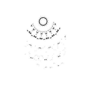 Soyut tek renkli arkaplan. Siyah ve beyaz vektör çizimi