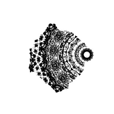 Soyut tek renkli arkaplan. Siyah ve beyaz vektör çizimi