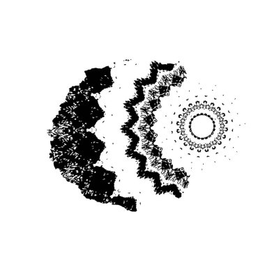 Grunge dokuyu örtüyor. Soyut siyah beyaz arka plan. Tek renkli vintage yüzey        