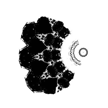 Grunge dokuyu örtüyor. Soyut siyah beyaz arka plan. Tek renkli vintage yüzey        