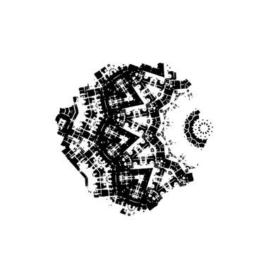 Grunge dokuyu örtüyor. Soyut siyah beyaz arka plan. Tek renkli vintage yüzey        