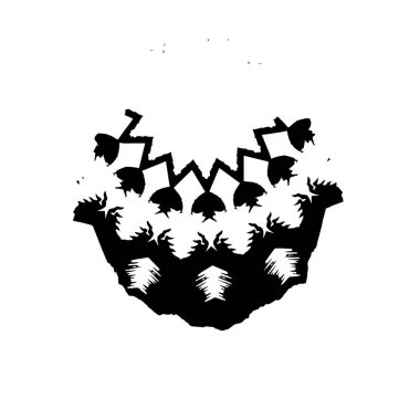 Soyut arkaplan. Monokrom dokusu. 