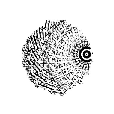 Soyut arkaplan. Monokrom dokusu. 