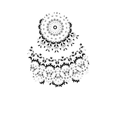 Soyut arkaplan. Monokrom dokusu. 