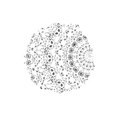 Soyut tek renkli arkaplan. Siyah ve beyaz vektör çizimi