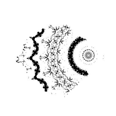 siyah ve beyaz monokrom yıpranmış arka plan soyut dokusu 