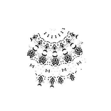 siyah ve beyaz monokrom yıpranmış arka plan soyut dokusu 