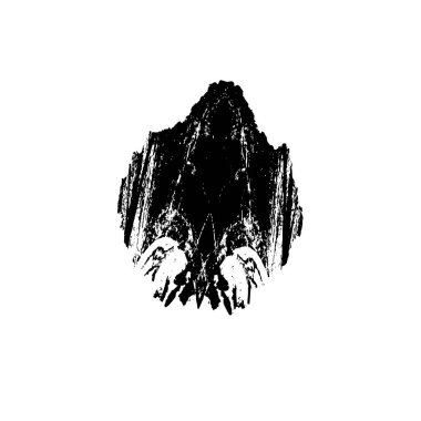 Vektör el çizimi. siyah ve beyaz desenli resimleme.