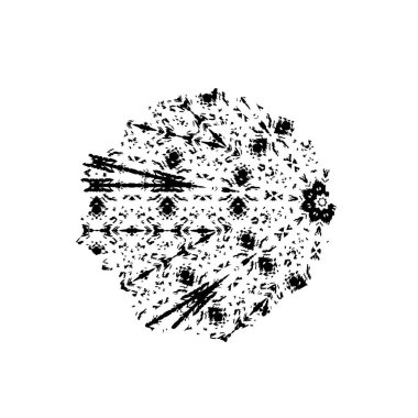soyut pikselli arkaplan. monokrom dokusu. Siyah beyaz arka plan. kalıp arkaplanı 