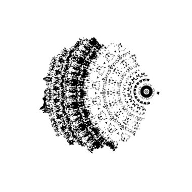soyut pikselli arkaplan. monokrom dokusu. Siyah beyaz arka plan. kalıp arkaplanı 