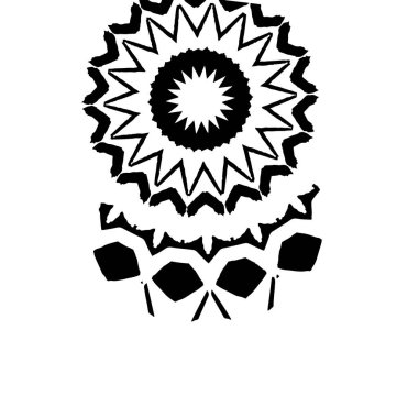 soyut pikselli arkaplan. monokrom dokusu. Siyah beyaz arka plan. kalıp arkaplanı 