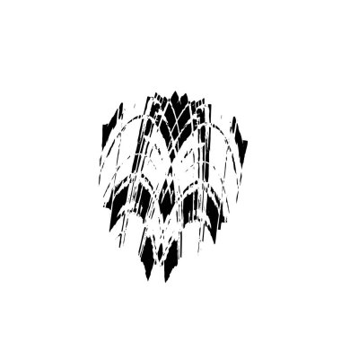 soyut pikselli arkaplan. monokrom dokusu. Siyah beyaz arka plan. kalıp arkaplanı 