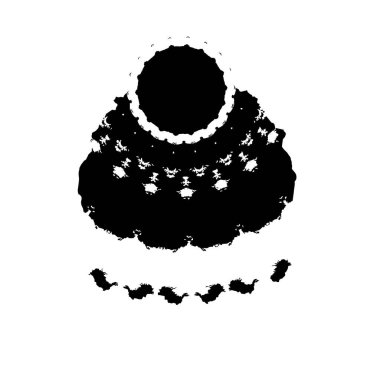 soyut pikselli arkaplan. monokrom dokusu. Siyah beyaz arka plan. kalıp arkaplanı 