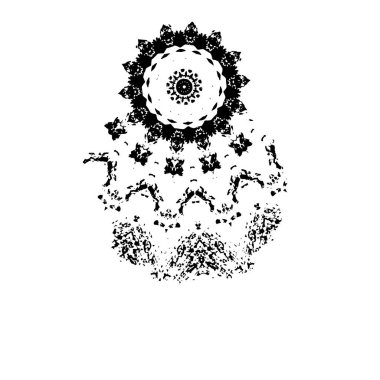 siyah ve beyaz monokrom yıpranmış arka plan soyut dokusu 