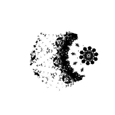 siyah ve beyaz monokrom yıpranmış arka plan soyut dokusu 