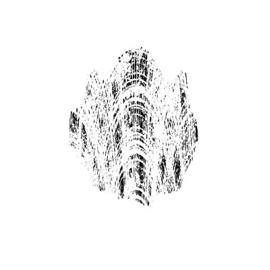 Grunge siyah ve beyaz kentsel vektör doku şablon. Karanlık dağınık toz sıkıntı arka plan kaplaması. Gürültü ve tahıl ile soyut noktalı, çizik, Vintage efekti oluşturmak kolay. Yaşlanma tasarım öğesi