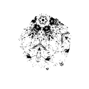 Grunge siyah ve beyaz kentsel vektör doku şablon. Karanlık dağınık toz sıkıntı arka plan kaplaması. Gürültü ve tahıl ile soyut noktalı, çizik, Vintage efekti oluşturmak kolay. Yaşlanma tasarım öğesi