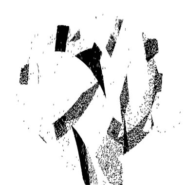 siyah ve beyaz monokrom yıpranmış arka plan soyut dokusu 