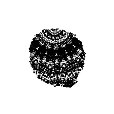 soyut siyah ve beyaz grunge şablonu, vektör illüstrasyonu