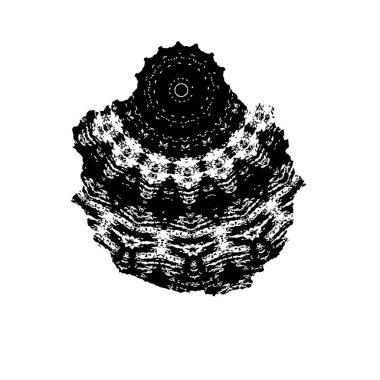 soyut siyah ve beyaz grunge şablonu, vektör illüstrasyonu