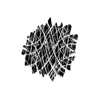 soyut siyah ve beyaz grunge şablonu, vektör illüstrasyonu