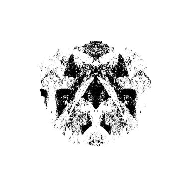 soyut siyah ve beyaz grunge şablonu, vektör illüstrasyonu