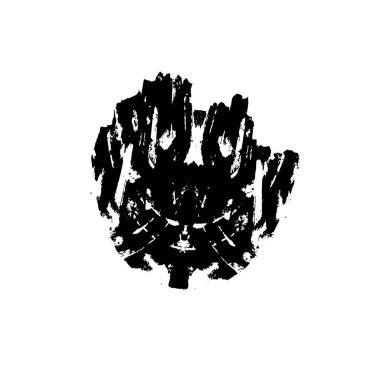 Soyut tek renkli arkaplan. Siyah ve beyaz vektör çizimi