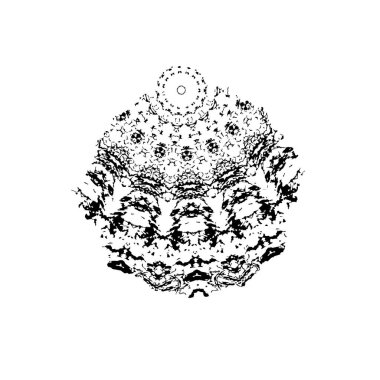 Soyut tek renkli arkaplan. Siyah ve beyaz vektör çizimi