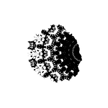 Soyut tek renkli arkaplan. Siyah ve beyaz vektör çizimi