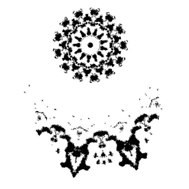 siyah ve beyaz monokrom yıpranmış arka plan soyut dokusu 