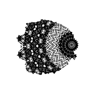 siyah ve beyaz monokrom yıpranmış arka plan soyut dokusu 