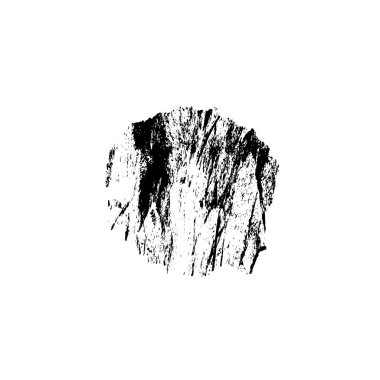 vektör el - fırça darbesi beyaz arkaplanda izole edildi.