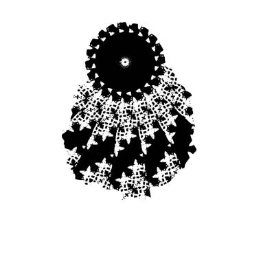 siyah ve beyaz monokrom yıpranmış arka plan soyut dokusu 