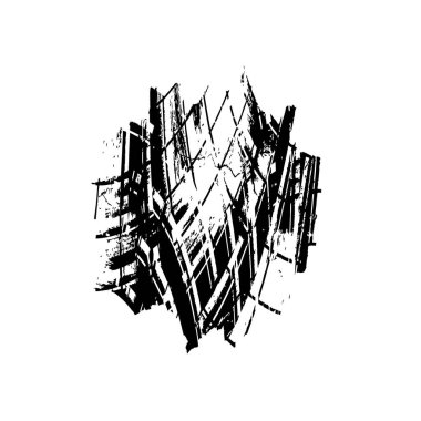 siyah ve beyaz monokrom yıpranmış arka plan soyut dokusu 