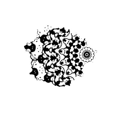 siyah ve beyaz monokrom yıpranmış arka plan soyut dokusu 