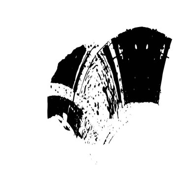 siyah ve beyaz monokrom yıpranmış arka plan soyut dokusu 