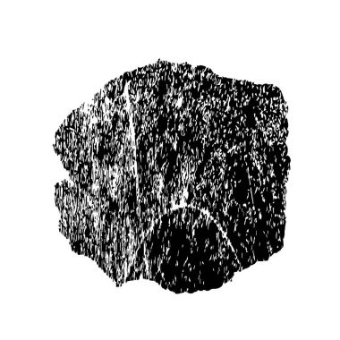 Beyaz arkaplanda soyut mürekkep lekesi, vektör illüstrasyonu