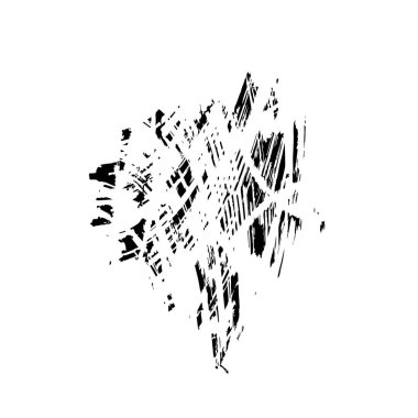 siyah ve beyaz monokrom yıpranmış arka plan soyut dokusu 