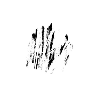 Vektör fırça darbesi. grunge. Kalem. Siyah mürekkep. siyah modern desenli mürekkep izi.