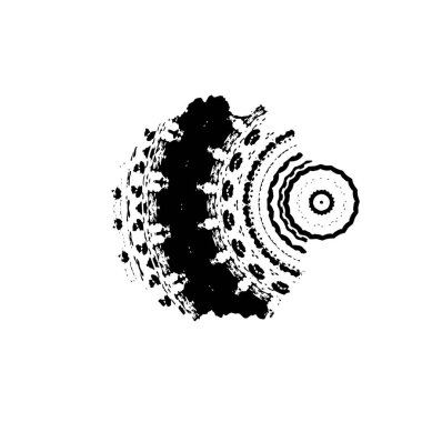 siyah ve beyaz monokrom yıpranmış arka plan soyut dokusu 