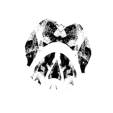 siyah ve beyaz grunge yaratıcı arka plan