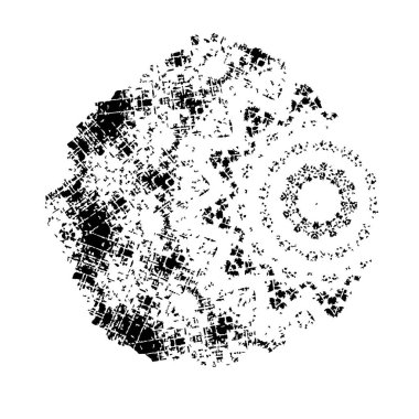 siyah ve beyaz grunge yaratıcı arka plan