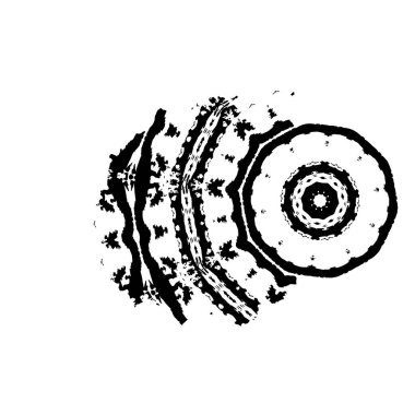 Soyut grunge arkaplanı. Monokrom dokusu. Siyah ve beyaz desenli arkaplan