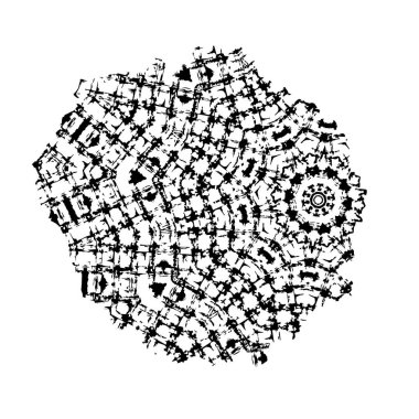 Soyut grunge arkaplanı. Monokrom dokusu. Siyah ve beyaz desenli arkaplan