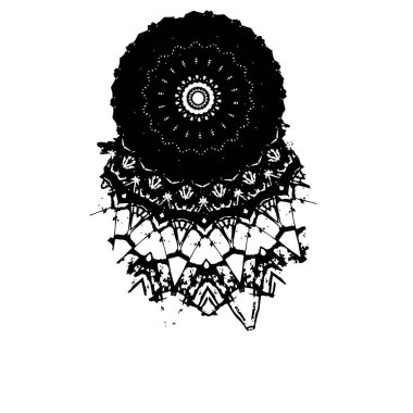 Soyut grunge arkaplanı. Monokrom dokusu. Siyah ve beyaz desenli arkaplan